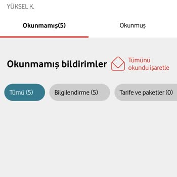 Vodafone Hesabımda İzinsiz İşlemler ve Güvenlik Sorunları