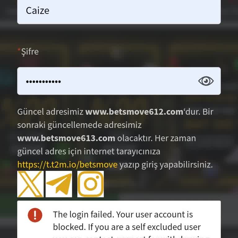 Betsmove Hesabım Blokelendi Blokenin Kaldırılması