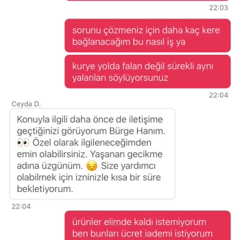 Burger King Geç Teslimat Ve Yanlış Sipariş Sorunu