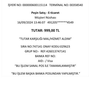 PayCO Bilgilendirme Eksikliği Ve Ürün Teslimatında Gecikme