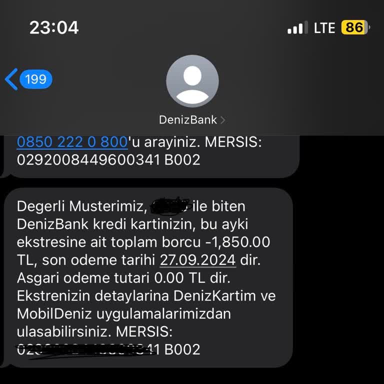 Denizbank Üniversite Ve Banka İşlemlerinde Yaşanan Sorunlar