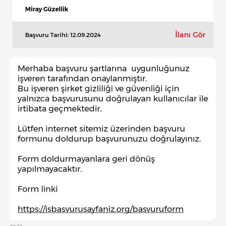 İşin Olsun T. C. Kimlik İle Doğrulama