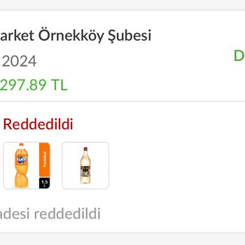 Trendyol GO Hızlı Market Teslim Olmayan Ürün Parasını Alıyor
