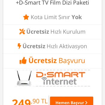 DSmart Evime 2 Hat Bağlamış