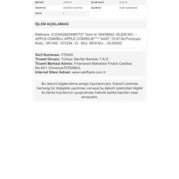 VakıfBank Sürekli Olarak Yurt Dışı Harcama Yapılıyor