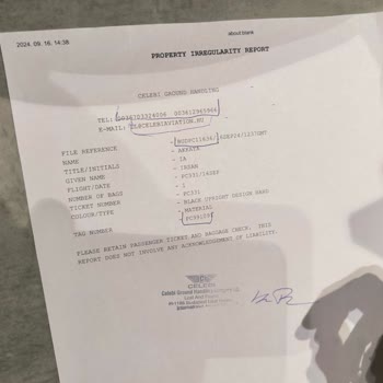 Çelebi Yer Hizmetleri Macaristan'da Celebi Yer Hizmetleri Bagajımı Kaybetti