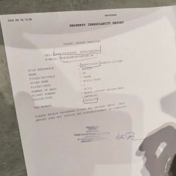 Çelebi Yer Hizmetleri Macaristan'da Celebi Yer Hizmetleri Bagajımı Kaybetti