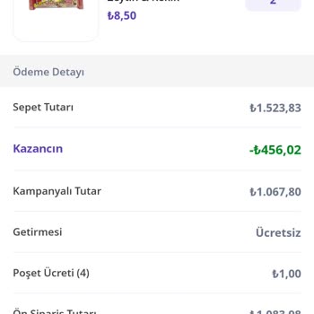 Getir Sipariş İptali Ve İade Süreci Sorunu