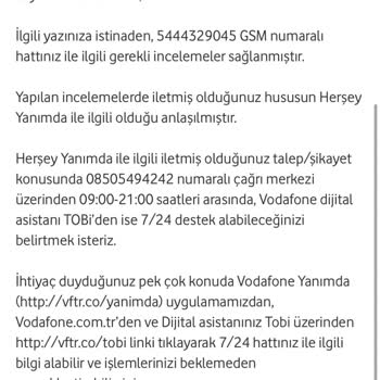 Vodafone'un Bitmeyen Kampanya Mesajları ve Çözüm Eksikliği
