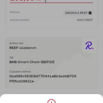 Paribu ERC20 Cüzdan Bakimi