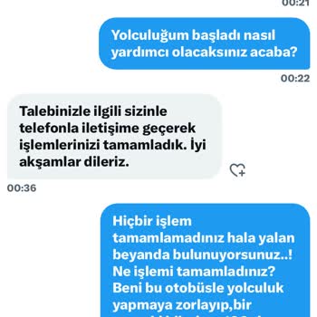 Obilet Beklentileri Karşılamayan Otobüs Yolculuğu