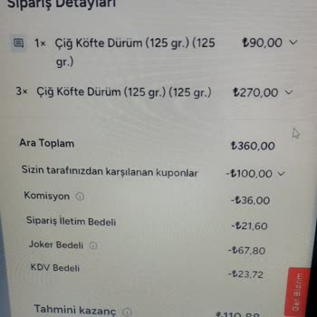Yemeksepeti Yemek Sepet Joker Kampanya