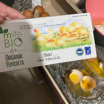 Migros İçi Çürümüş Organik Yumurta