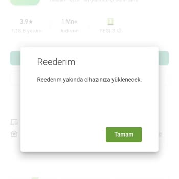 Yeni Reeder Telefonum Kafayı Yedi