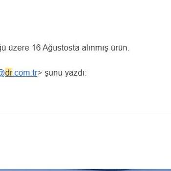 D&R Mağazasında İade Süreci Karmaşası