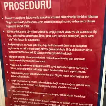 D&R Mağazasında İade Süreci Karmaşası