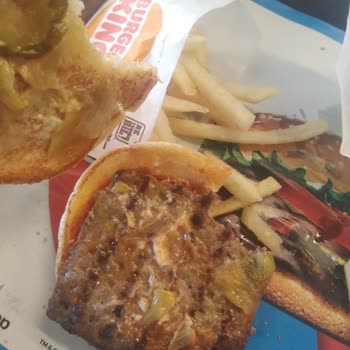 Burger King Bayat Hamburger Ve Eksik Malzemelerle Hayal Kırıklığı