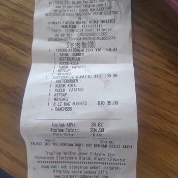 Burger King Bayat Hamburger Ve Eksik Malzemelerle Hayal Kırıklığı