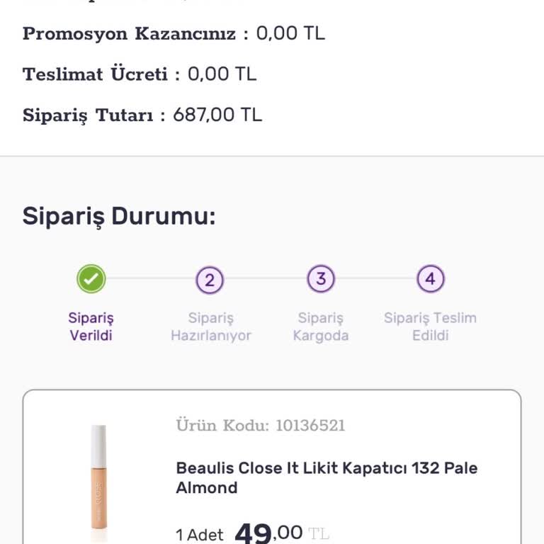 Gratis Online Siparişim Gelmiyor