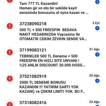 Sürekli Gelen Bahis Mesajlarıyla Başım Dertte
