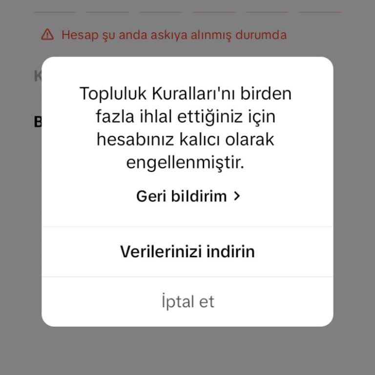 TikTok Hesabım Ahmet__ay Gereğinin Yapılmasını Arz Ederim