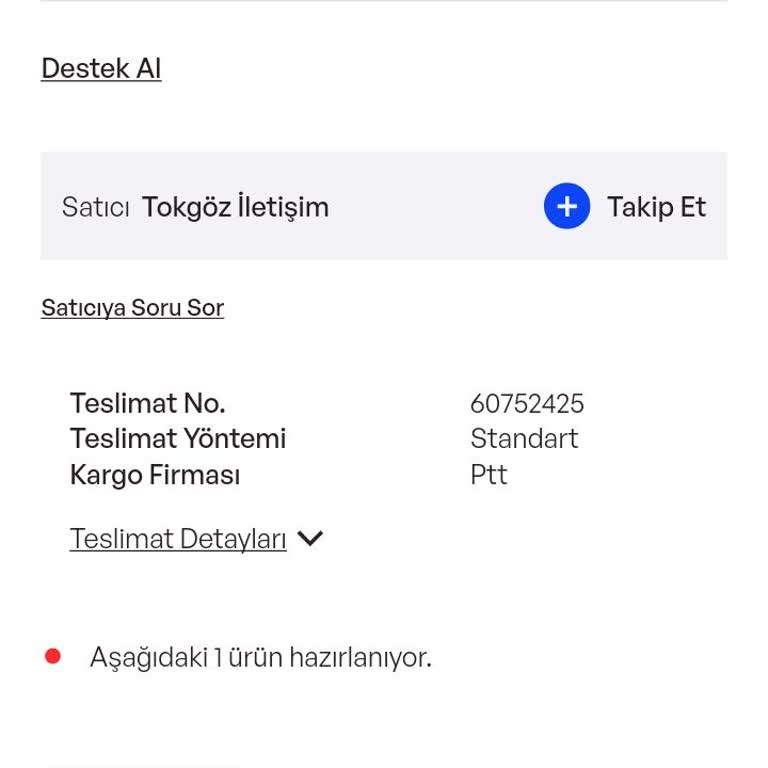 İdefix Siparişim Halen Kargoya Verilmedi