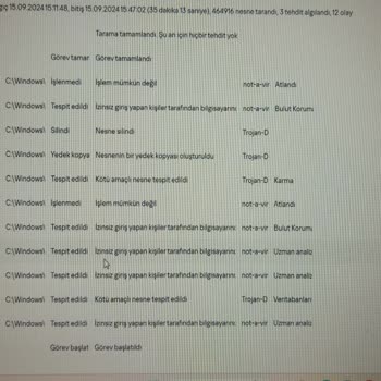 KVK Servise Giden Cihazımda Virüs Var