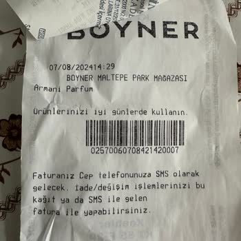 Armani Parfüm Kalıcılık Sorunu Ve İade Süreci