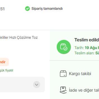 Hepsiburada Kargomu Teslim Etmeyip Paramı İade Etmiyor