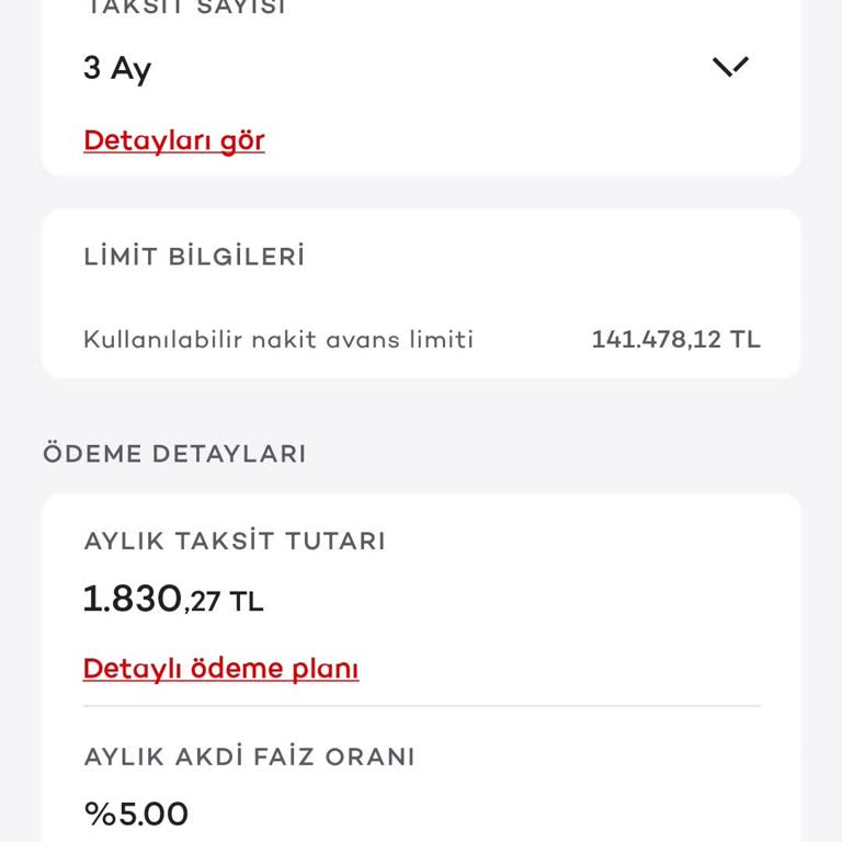 Akbank Nakit Avans Faiz
