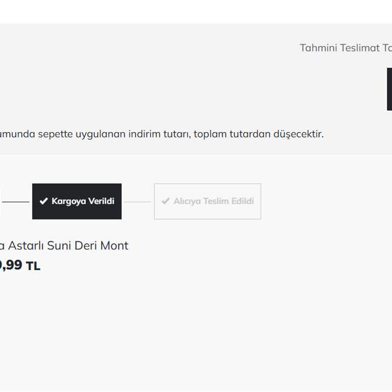 DeFacto Kargo Takip Edilememe