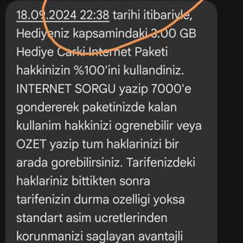 Vodafone'un Otomatik İnternet Yenileme ve Tarife Aşım Sorunu