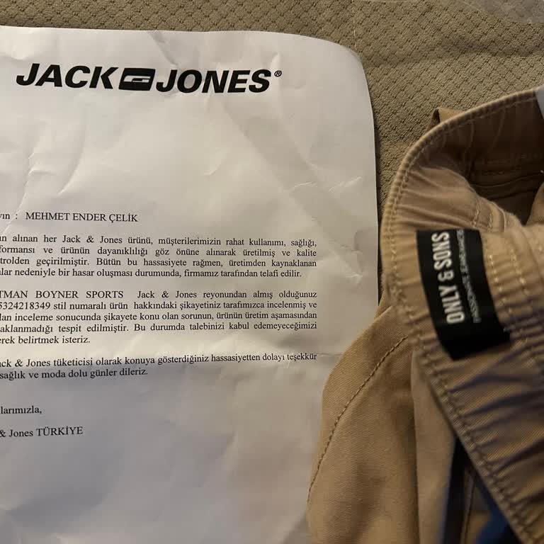 Only & Sons Boyner İnceleme Ürününe Hiç Bakmadan Geri Gönderdi