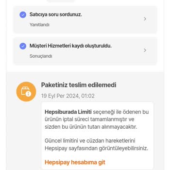 Viking Temizlik Ürün Bana Gelmeden Kendi Kararlarına Göre İade Yapılıyor