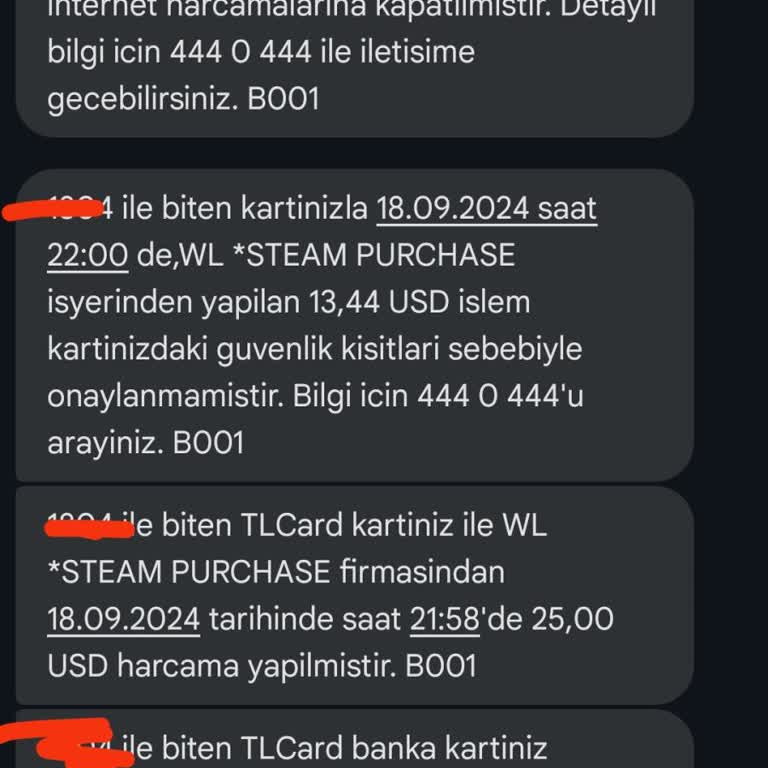 Steam Habersiz Para Çekimi