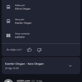 Obilet'e Güvenip Bilet Satın Alma.