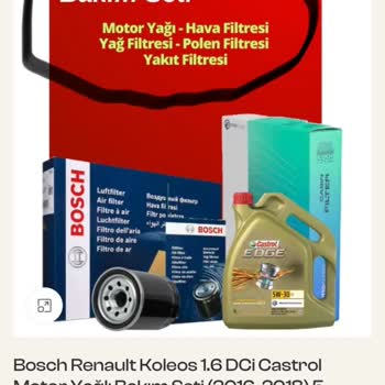 Filtre Bakım Seti Paramı İade Alamıyorum Ürünler Eksik Ve Yanlış Geldi