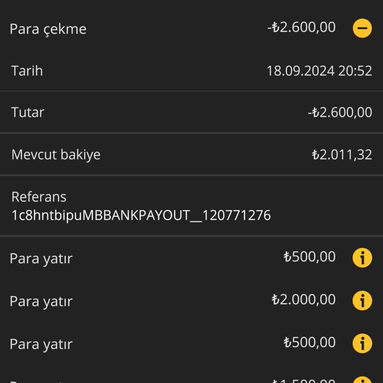 Mobilbahis Paramı Yatırmıyor Oyalıyor