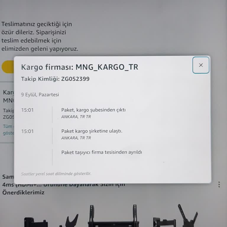 Amazondan Sipariş Ettiğim Ürün Bana Teslim Edilmiyor