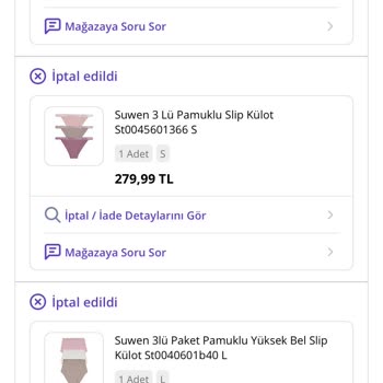 N11 Suwen Stokta Yok Diye İptal Edilen Ürünler!