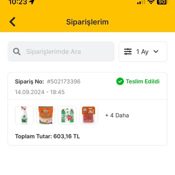 Migros Hemen Siparişimde Ürün Çıkarılması Ve Getirme Ücreti