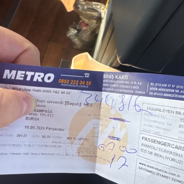 Metro Turizm Mağduriyeti Otobüsün Kaldırılması Ve Haber Verilmemesi