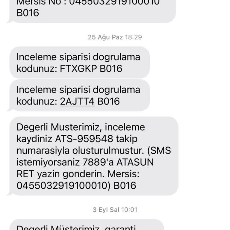 Atlantis AVM Atasun Şikayeti