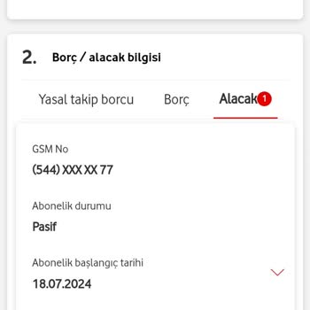 Vodafone'dan İade Bekleyen Müşteri Mağduriyeti