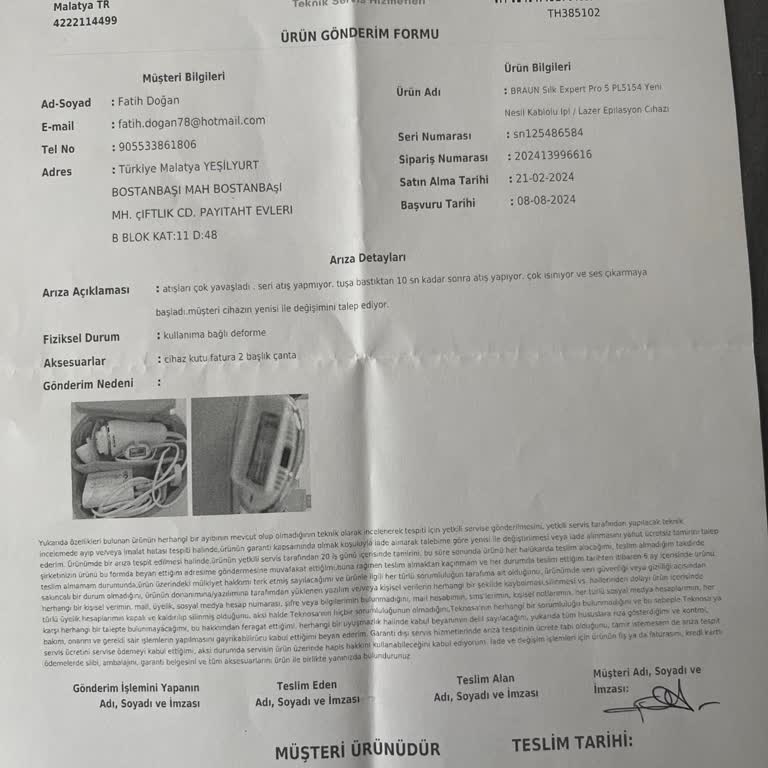 Teknosa Garantiye Gönderdiğim Ürün 42 Gündür Yok