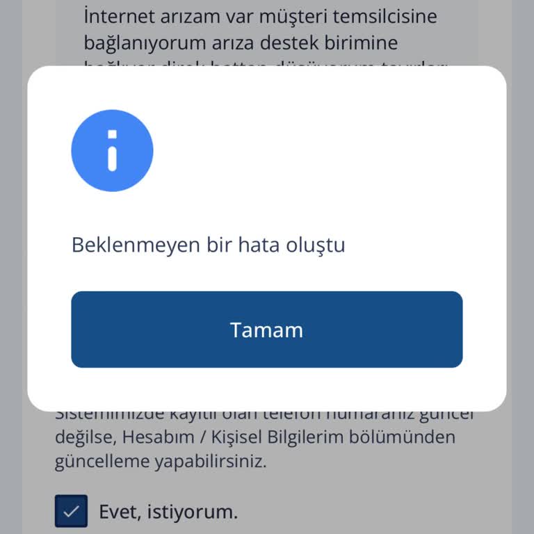 TurkNet İnternet Arızası Muhatap Bulamama