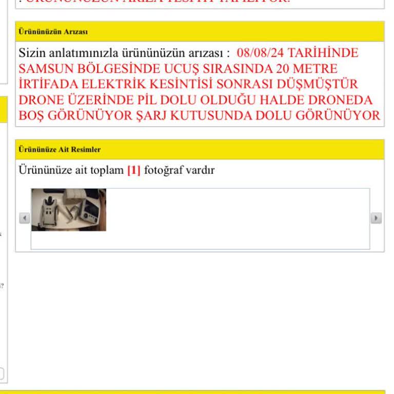 Dji Djı Karacasulu Teknik Servis