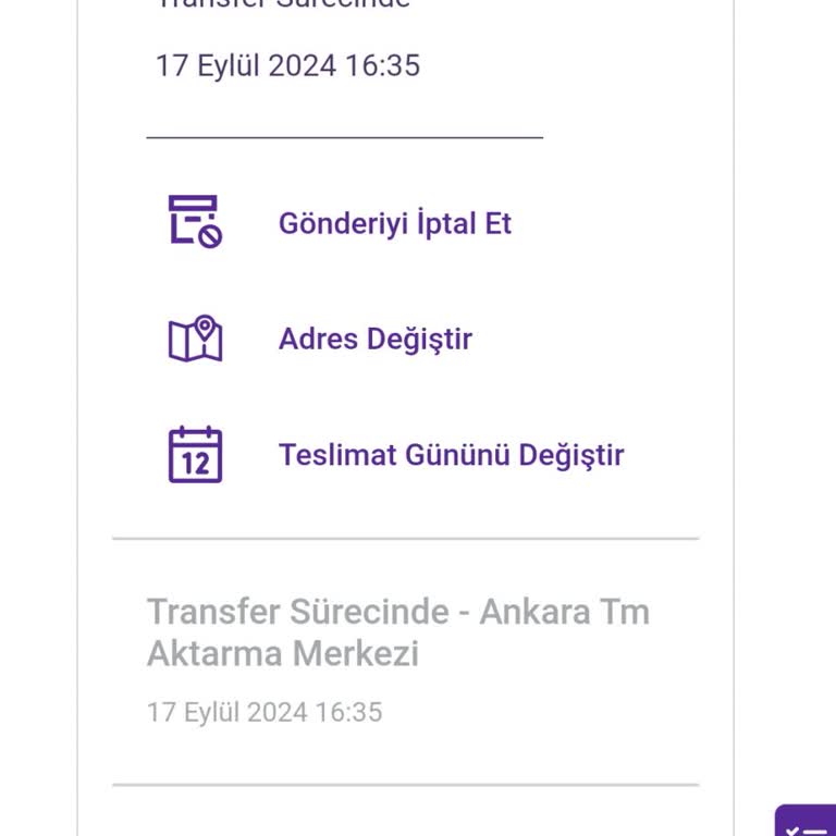 hepsiJET Kargonun Üç Gündür Aynı Yerde Bekletilmesi