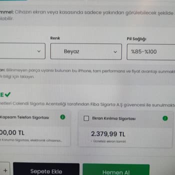 EasyCep Değişensiz Denilen Telefon Yan Sanayi Değişkenli Çıktı