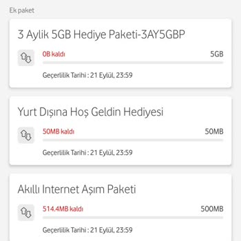 Vodafone Tarife Değişikliği Sonrası İnternet Sorunu ve Müşteri Hizmetlerine Ulaşamama